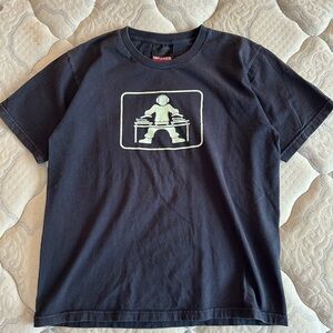 Vintage 90s JNCO Style DJ Skate Graphic T Shirt Size Large Unfledged Y2K